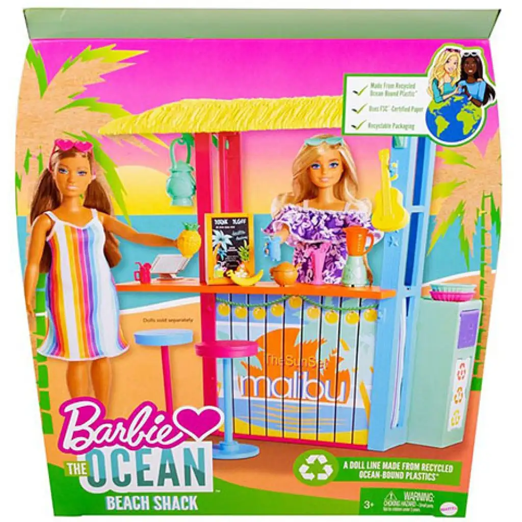 Барби: Заедно за Земята Плажен Бистро Играчка Комплект - Mattel изображение 1