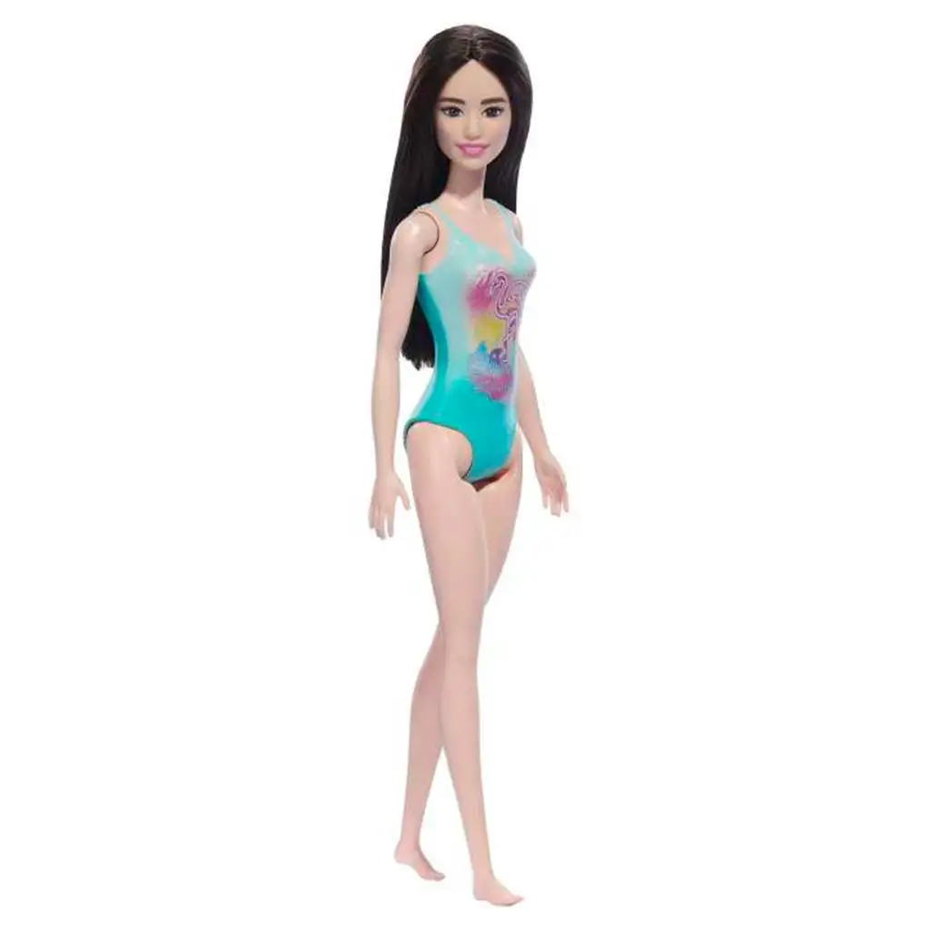 Barbie Beach кукла в синьо с шарки бански - Mattel изображение 2