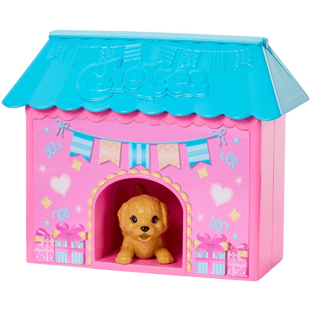 Barbie: Челси рожден ден парти с кукла и малко кученце – Mattel изображение 5