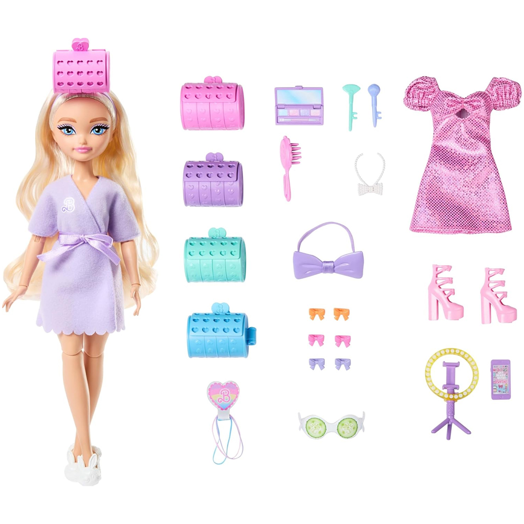 Barbie Dream Besties Фризьор Малибу кукла - Mattel изображение 2
