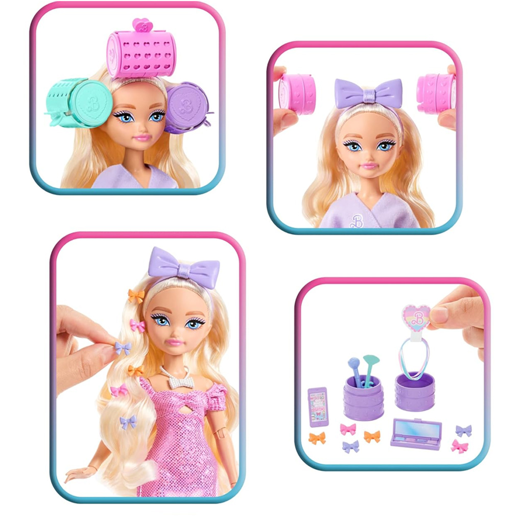 Barbie Dream Besties Фризьор Малибу кукла - Mattel изображение 3