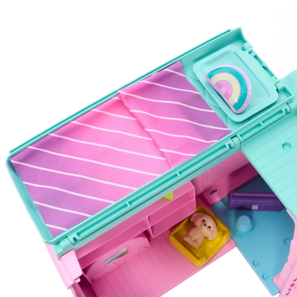 Barbie Dream Land Road Trip каравана с 20 аксесоара – Mattel изображение 4