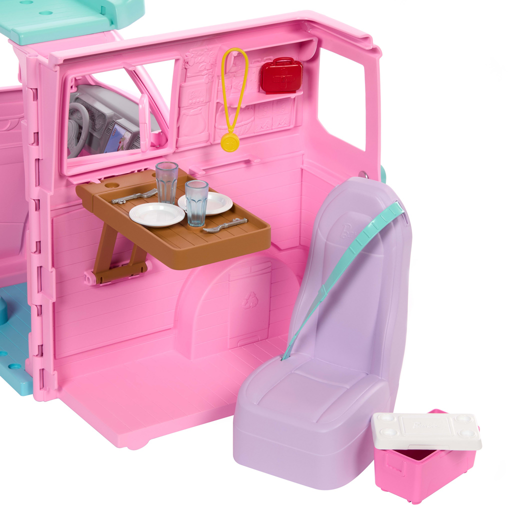 Barbie Dream Land Road Trip каравана с 20 аксесоара – Mattel изображение 5
