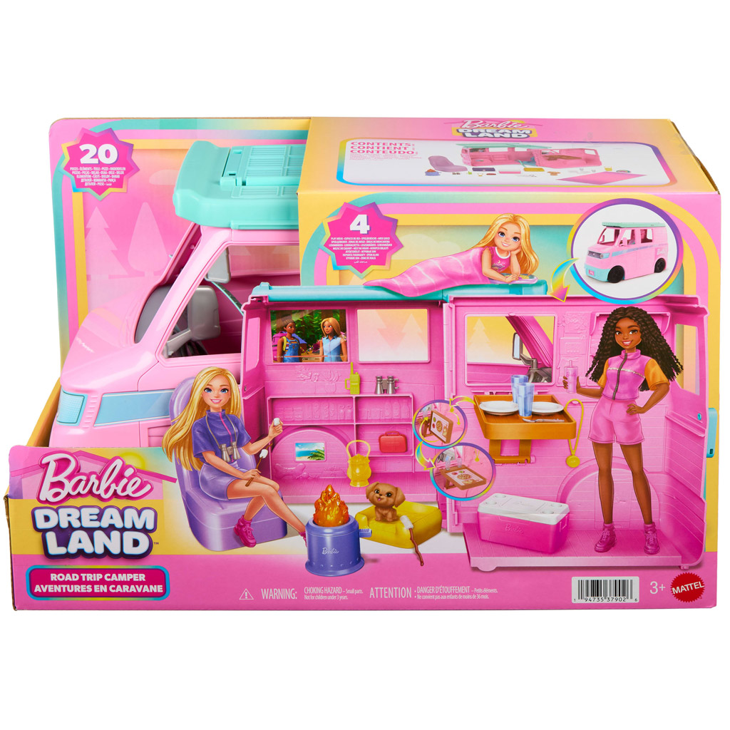 Barbie Dream Land Road Trip каравана с 20 аксесоара – Mattel изображение 1