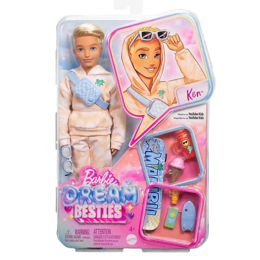 Barbie Dream Teens: Кен кукла с аксесоари - Mattel изображение 1