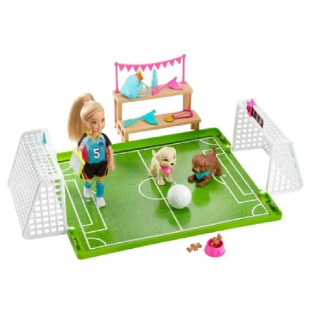 Barbie Dreamhouse Adventures: Chelsea футболен комплект - Mattel изображение 2