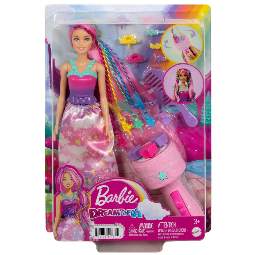 Barbie: Dreamtopia магическа кукла с аксесоари - Мат изображение 1