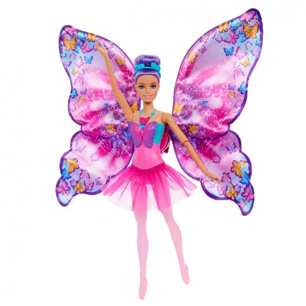 Barbie Dreamtopia Пеперуден балерина - Mattel изображение 2