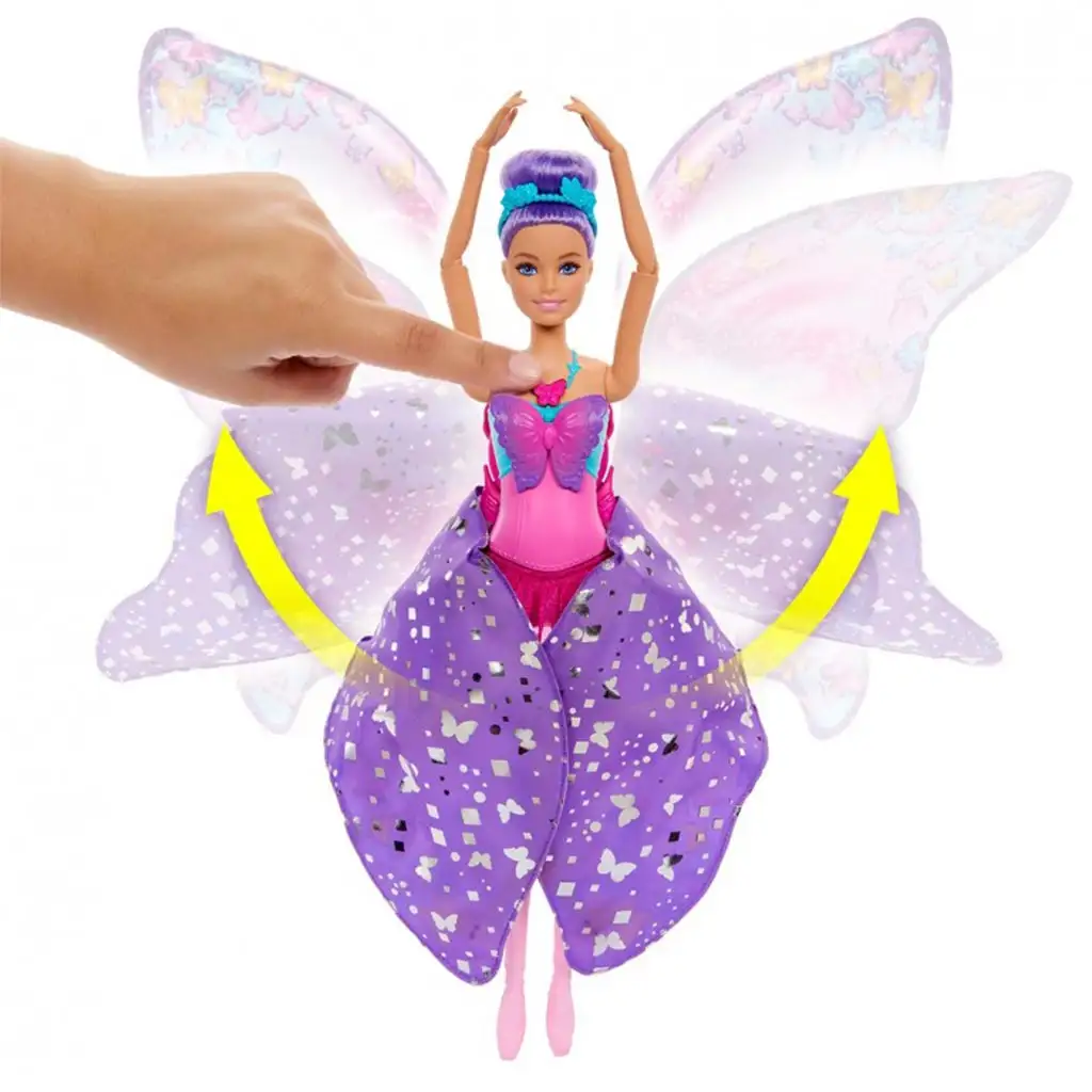 Barbie Dreamtopia Пеперуден балерина - Mattel изображение 3