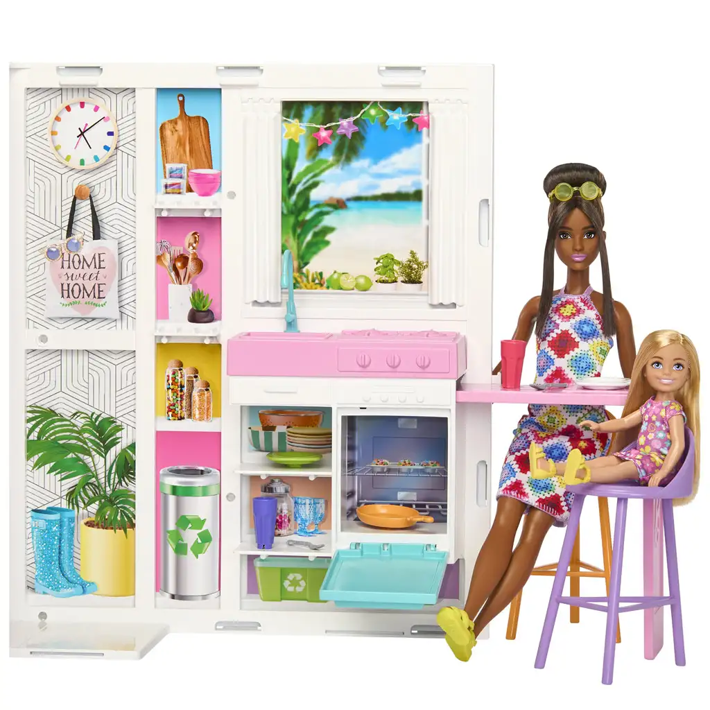 Barbie: Къща на мечтите заедно за Земята с аксесоари - Mattel изображение 3