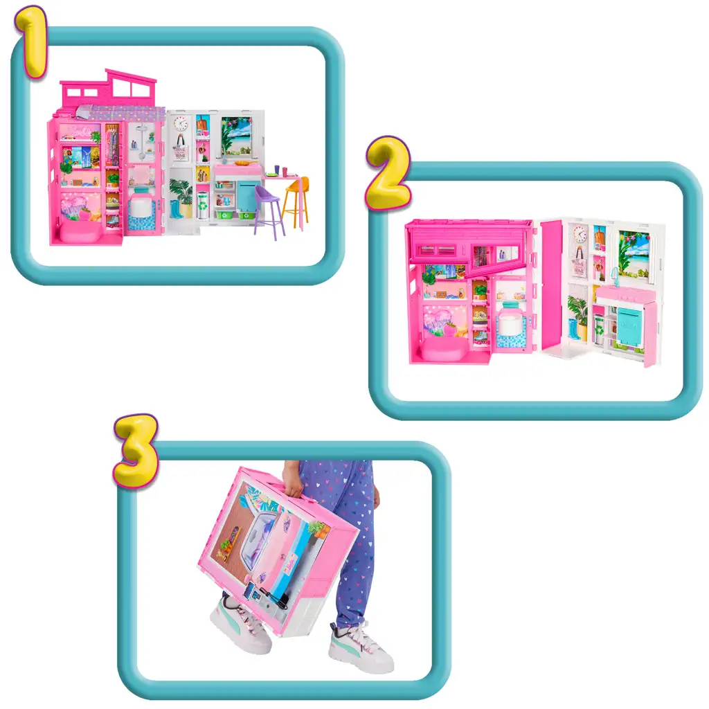 Barbie: Къща на мечтите заедно за Земята с аксесоари - Mattel изображение 6