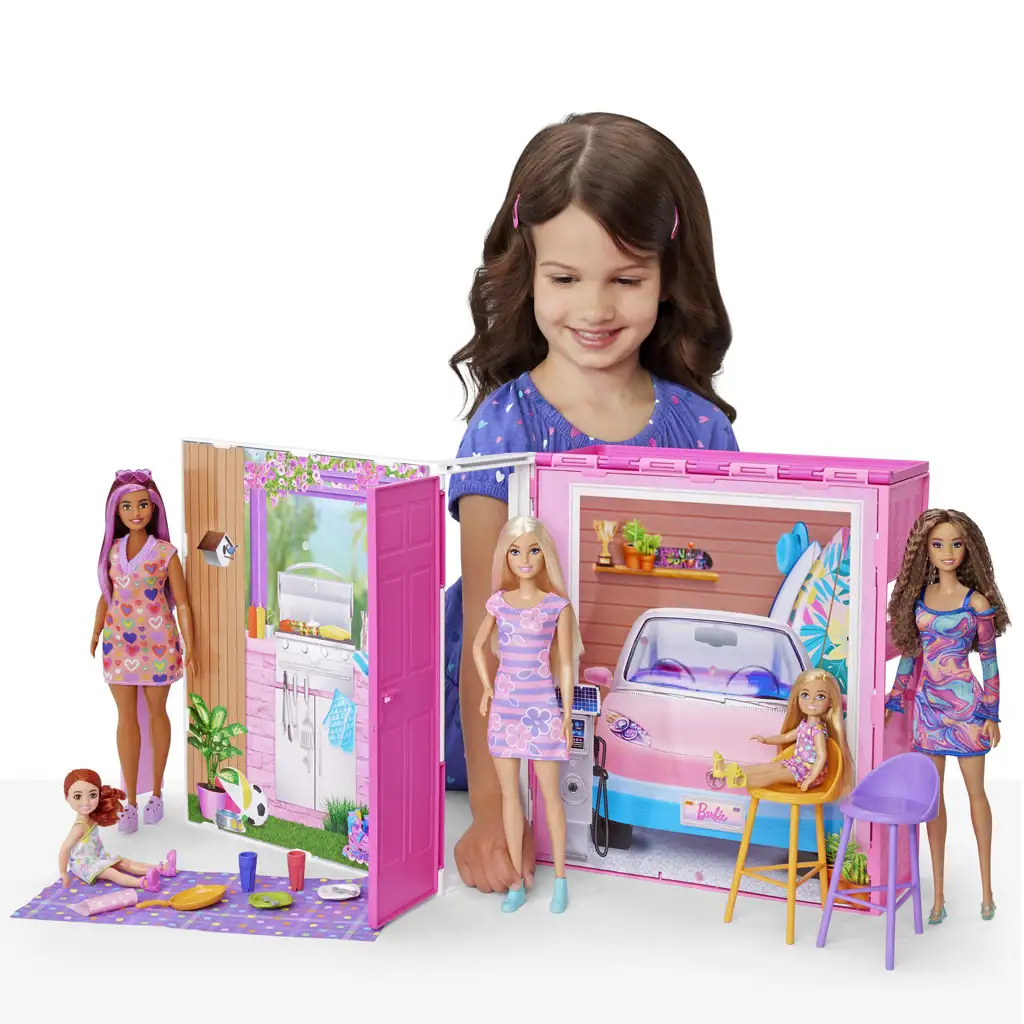Barbie: Къща на мечтите заедно за Земята с аксесоари - Mattel изображение 8