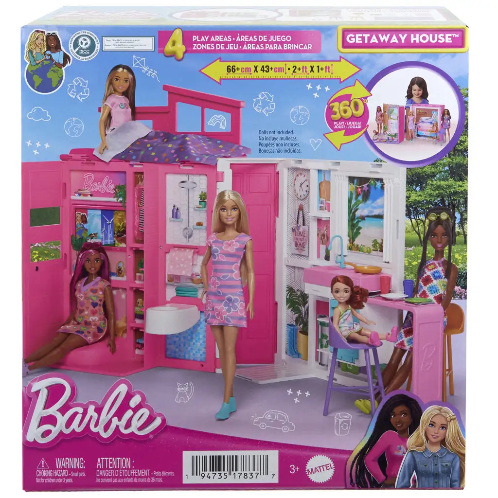 Barbie: Къща на мечтите заедно за Земята с аксесоари - Mattel изображение 9