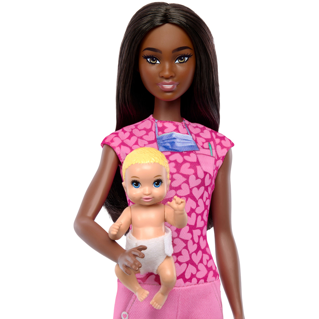 Barbie кукла лекар с кафяви коси - Mattel изображение 3