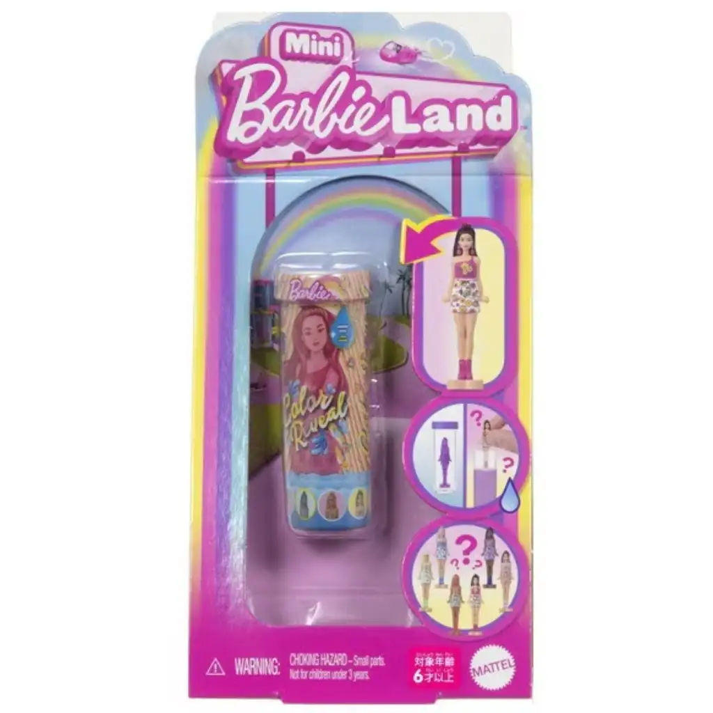 Barbie: Мини Барбиленд - Цветно разкритие 2. серия - Mattel изображение 1