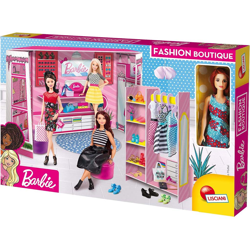 Barbie Моден магазин комплект за игра - Lisciani изображение 1