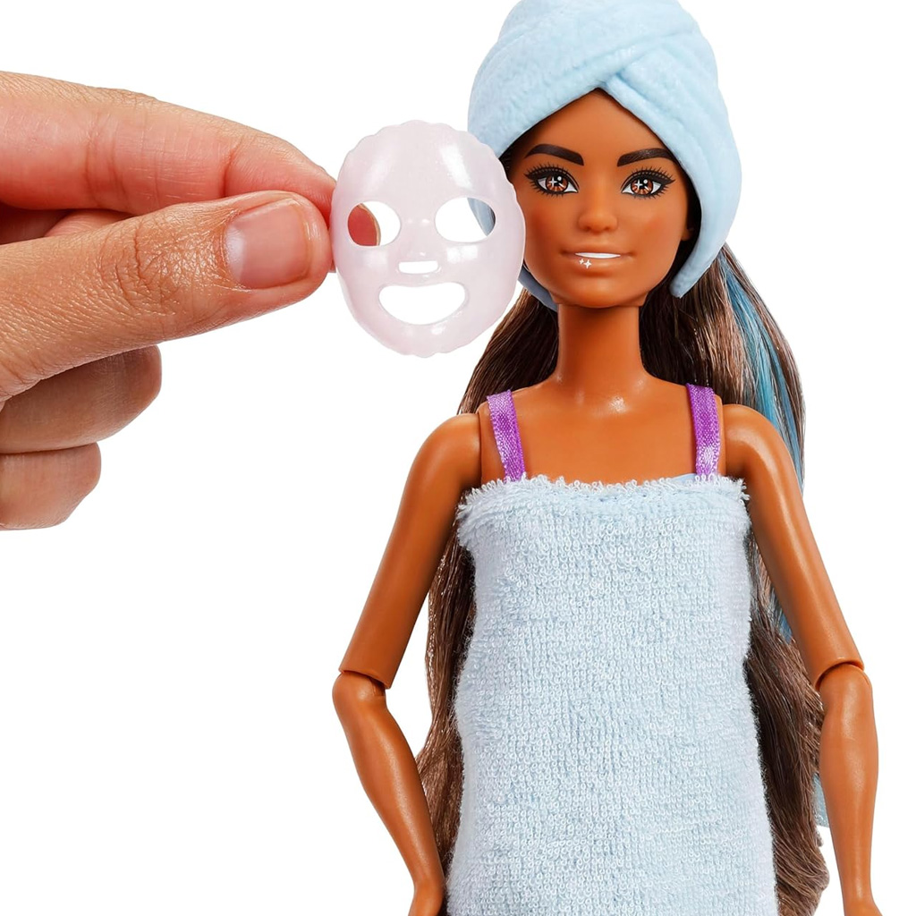 Barbie: Парти Разкритие изненада кукла с кафяви коси - Mattel изображение 4