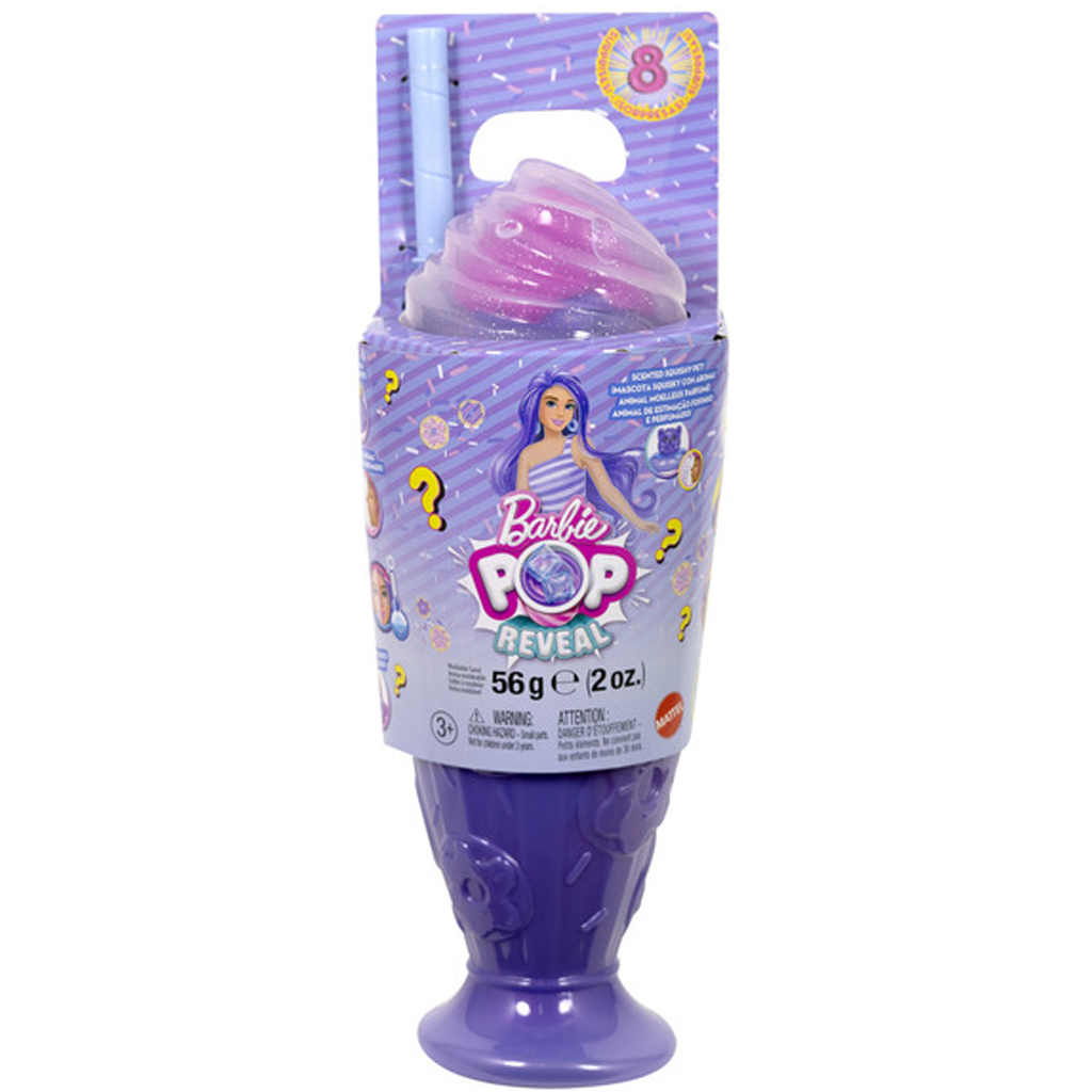 Barbie: Slime reveal ароматен шейкър - лилав - Mattel изображение 1