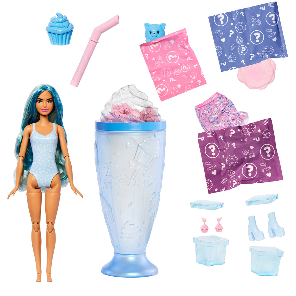 Barbie: Slime reveal ароматен шейкър - Син - Mattel изображение 2