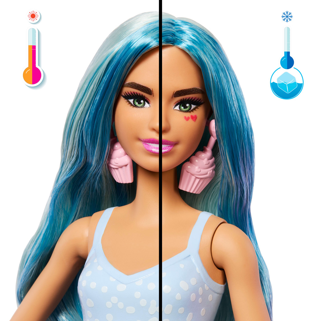 Barbie: Slime reveal ароматен шейкър - Син - Mattel изображение 3