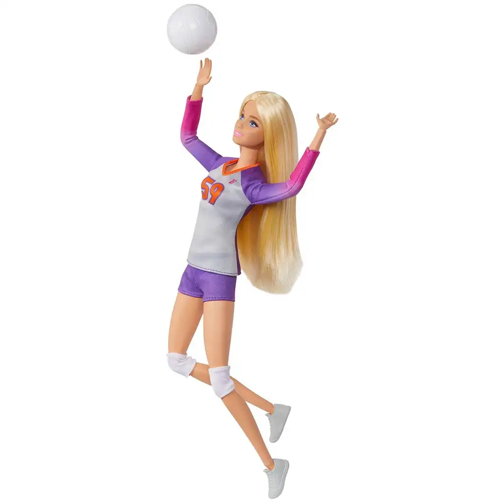 Barbie Спортни кукли - Волейболист - Mattel изображение 3