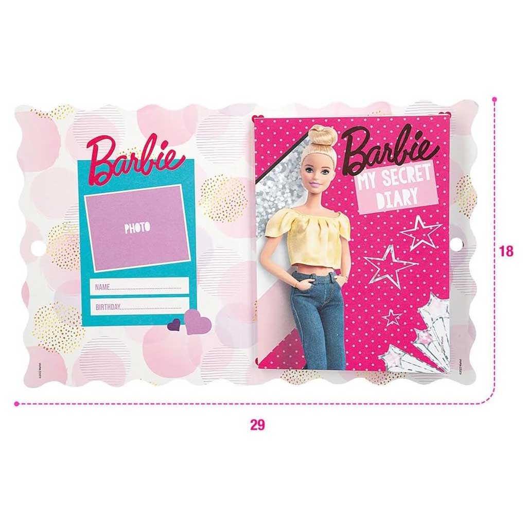 Barbie: Тайният дневник с катинар - Lisciani изображение 2
