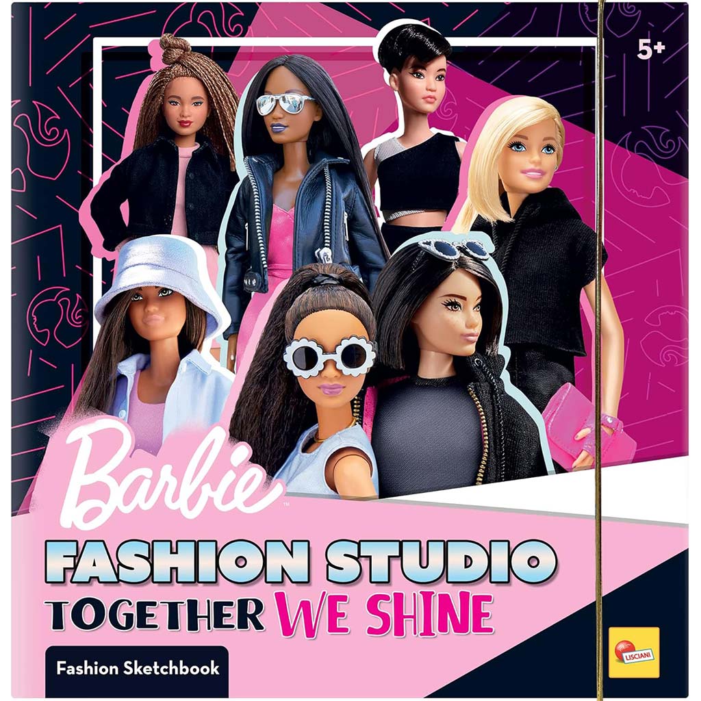 Barbie Together We Shine оцветяваща и облекчаваща комплект - Lisciani изображение 1