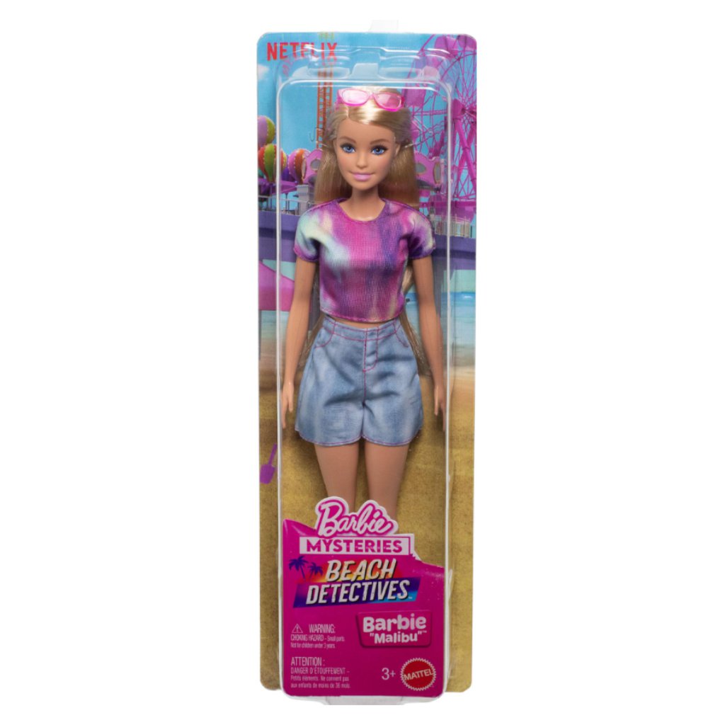 Barbie Загадки: Морски детективи Малибу кукла - Mattel изображение 1