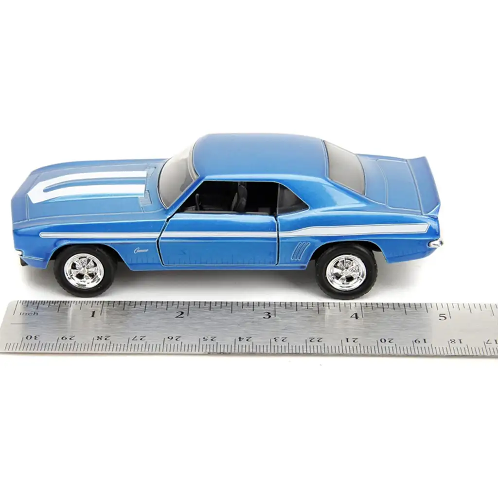 Бързи и яростни: 1969 Chevrolet Camaro и 1968 Dodge Charger Widebody комплект от 2 броя 1/32 мащаб - Jada Toys изображение 2
