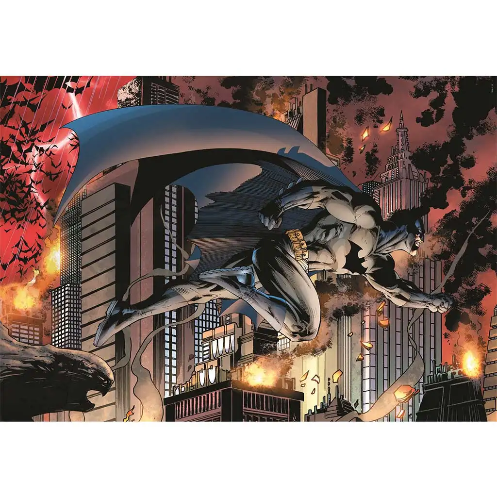Batman 1000 части Компактна пъзел 70x50см - Clementoni изображение 2