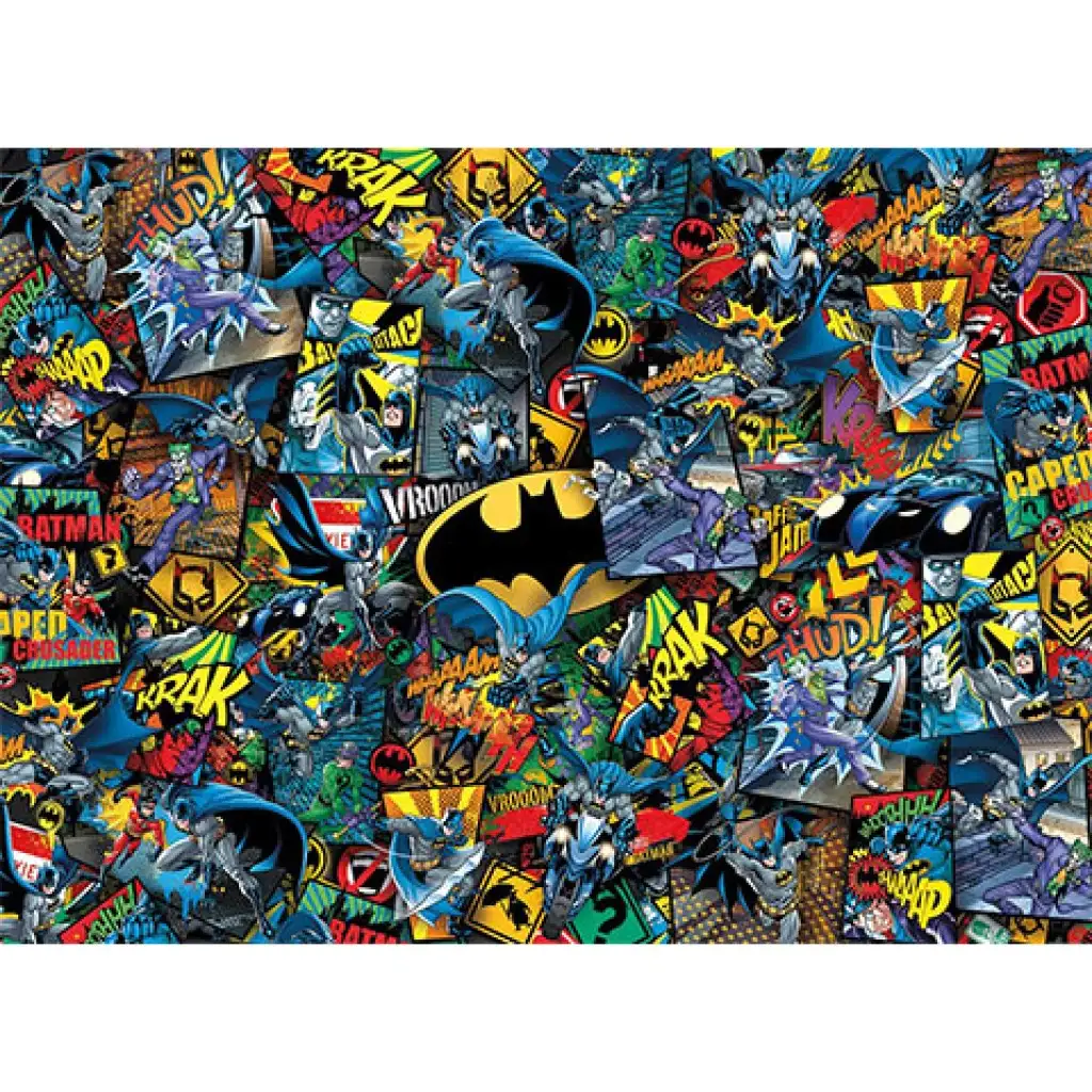 Batman невъзможна пъзел 1000бр - Clementoni изображение 2