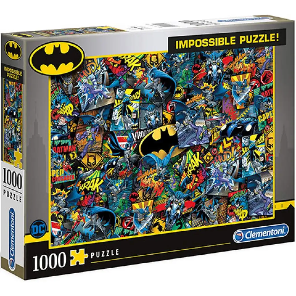 Batman невъзможна пъзел 1000бр - Clementoni изображение 1