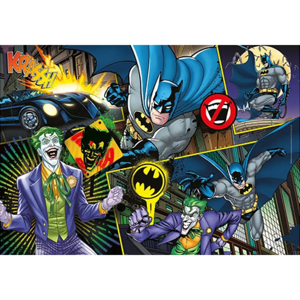 Batman Supercolor пъзел 104бр. - Clementoni изображение 2