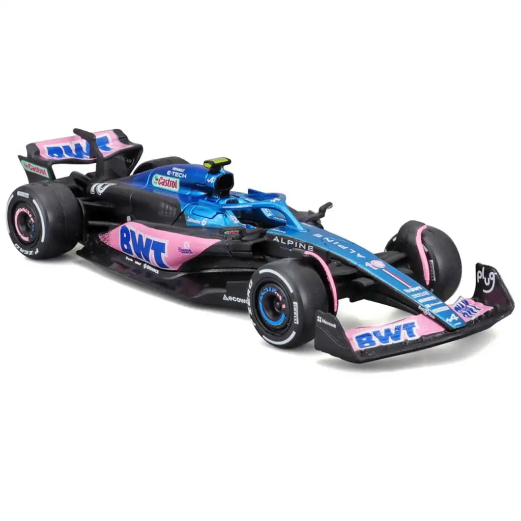 Bburago: Alpine A523 F1 състезателен автомобил метален автомобилен модел 1/43 изображение 2