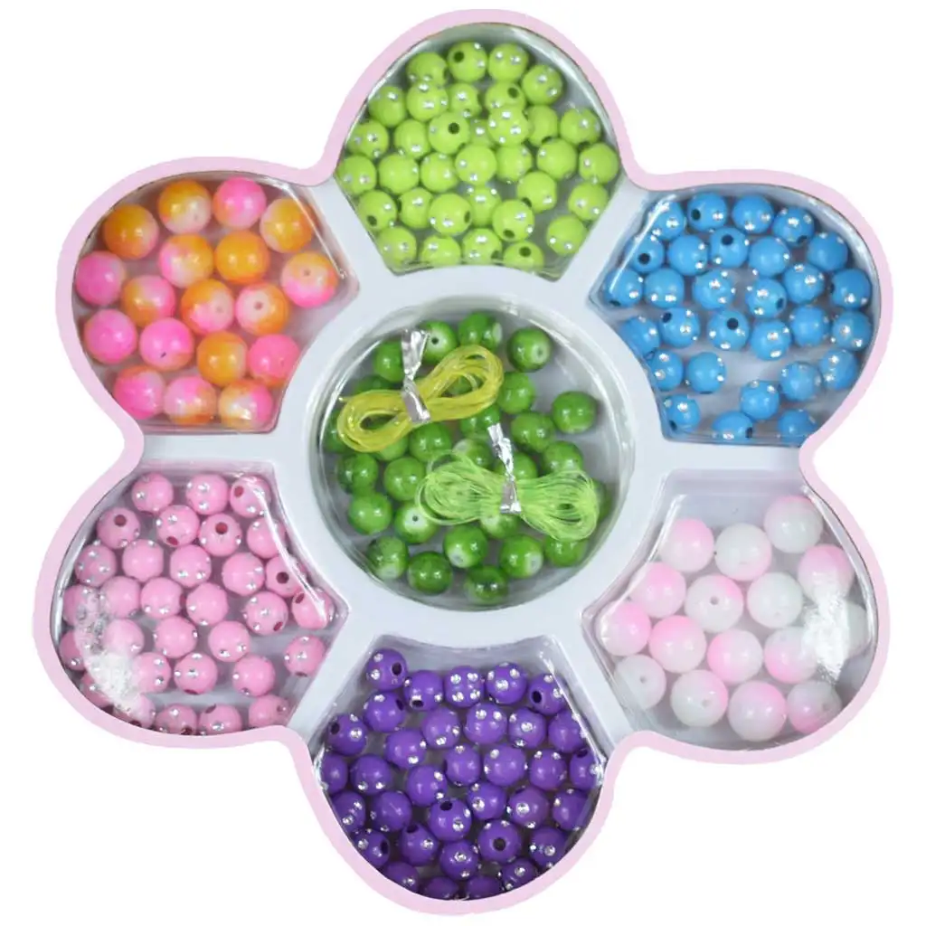 Beads Series: Комплект за изработка на бижута с 100+ мъниста изображение 2