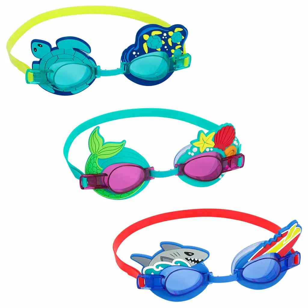 Bestway: Aqua Pals™ морски животни плувни очила в три варианта 1бр изображение 1