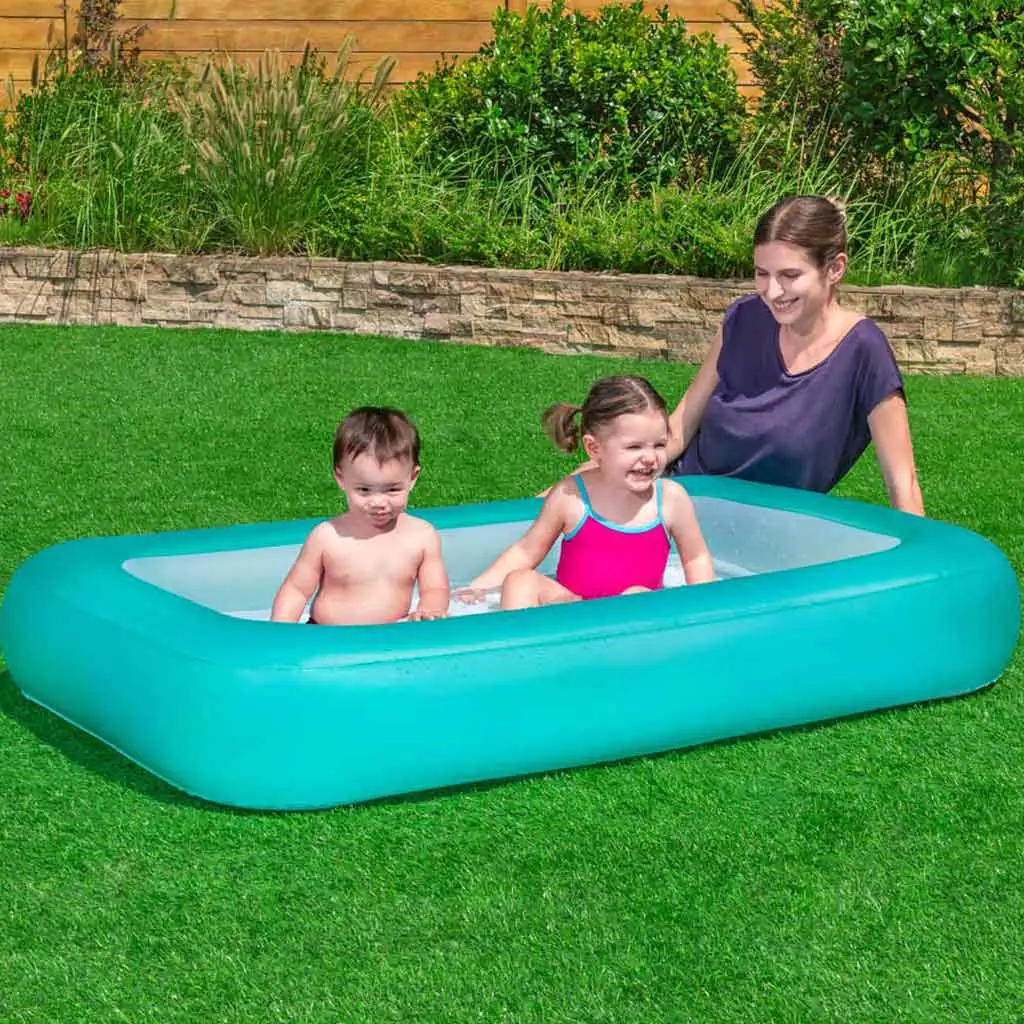 Bestway: Aquababes™ квадратен надуваем басейн с ринг 165 x 104 x 25 см изображение 2