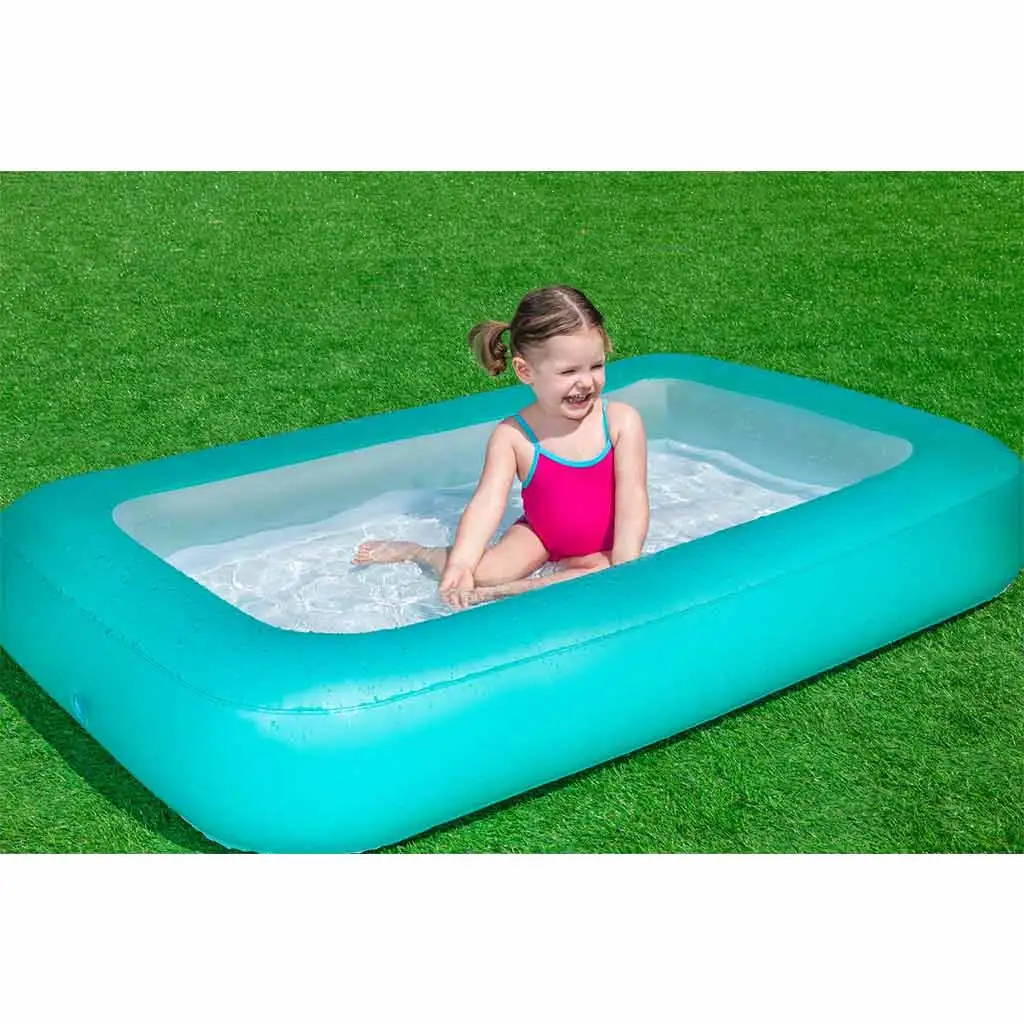 Bestway: Aquababes™ квадратен надуваем басейн с ринг 165 x 104 x 25 см изображение 4