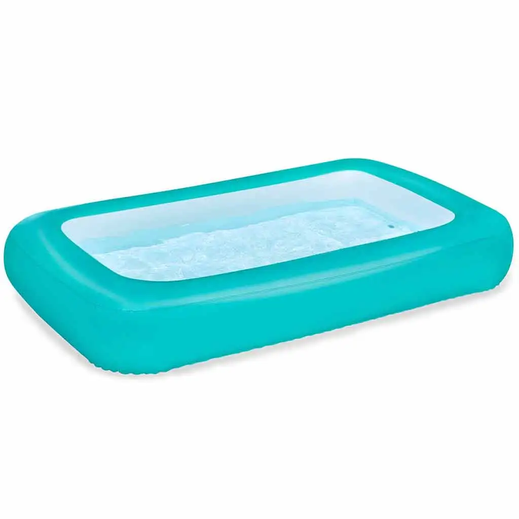 Bestway: Aquababes™ квадратен надуваем басейн с ринг 165 x 104 x 25 см изображение 1