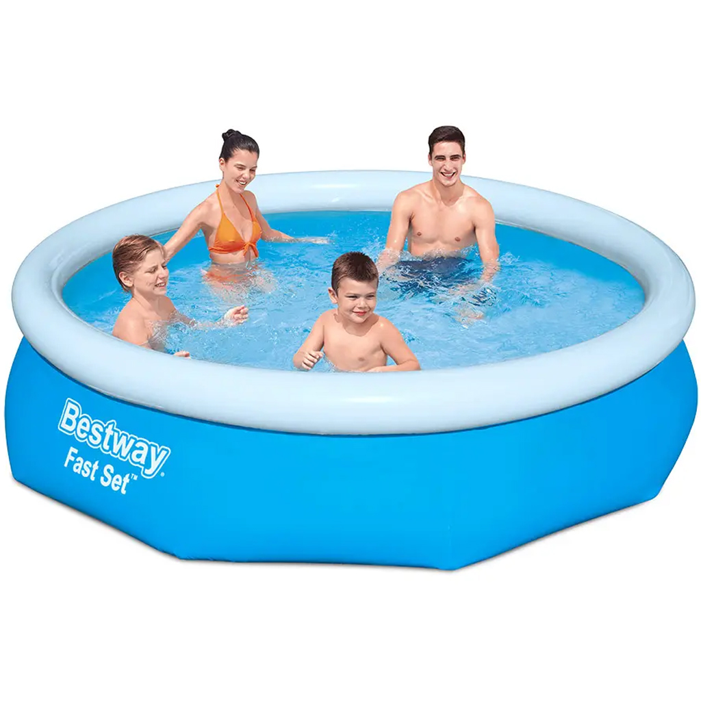 Bestway: Бързо надуваема басейн с ръб 305x66cm изображение 2