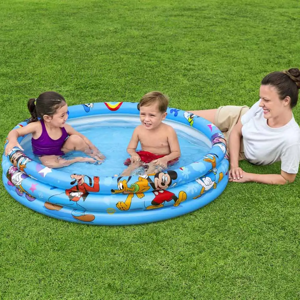 Bestway: Disney Junior® Мики Маус детски басейн Ø 122 x 25 см изображение 2