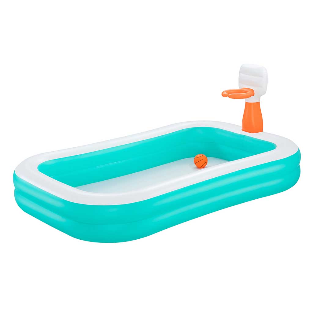 Bestway: Dunk N' Splash™ басейн с баскетболно табло 251x168x102см изображение 1