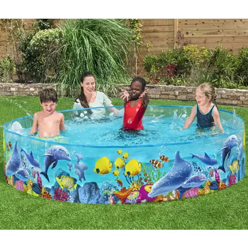 Bestway: Fill 'N Fun™ Odyssey басейн с твърди стени Ø 244 x 46 см изображение 2