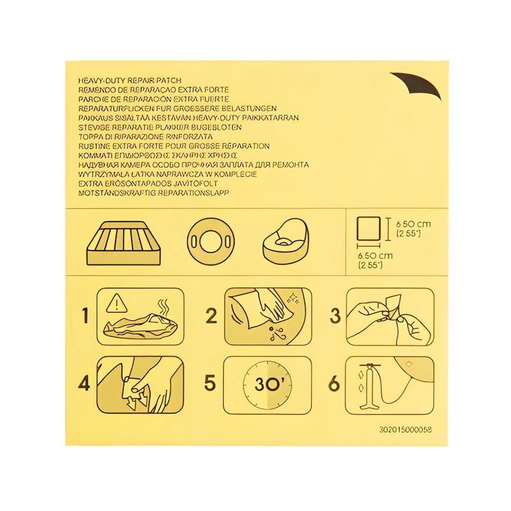 Bestway: Комплект за поправка 6,5x6,5cm 10бр изображение 1