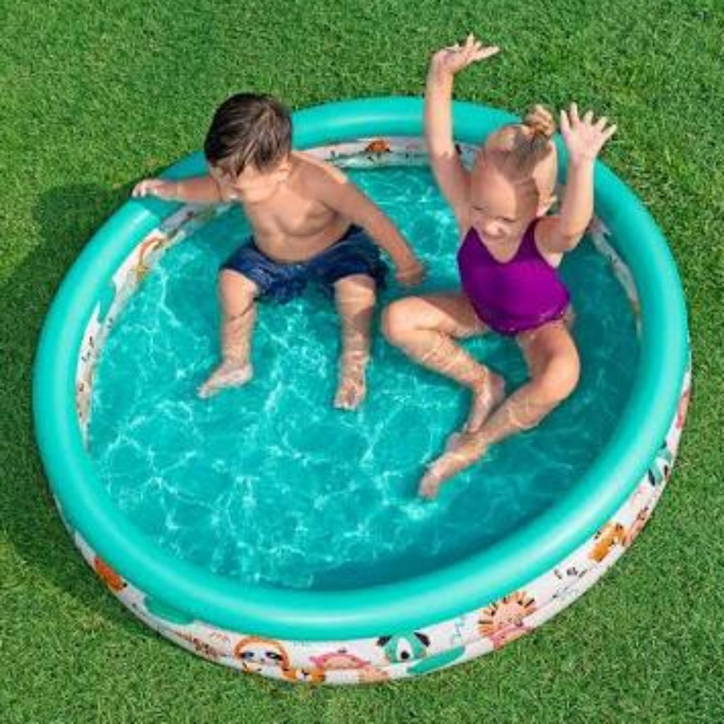 Bestway: Reef Crew™ бебешки басейн Ø 122 x 25 см изображение 2