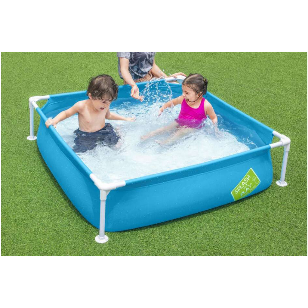 Bestway: Steel Pro метална рамкова басейн 122x122x30,5cm изображение 2