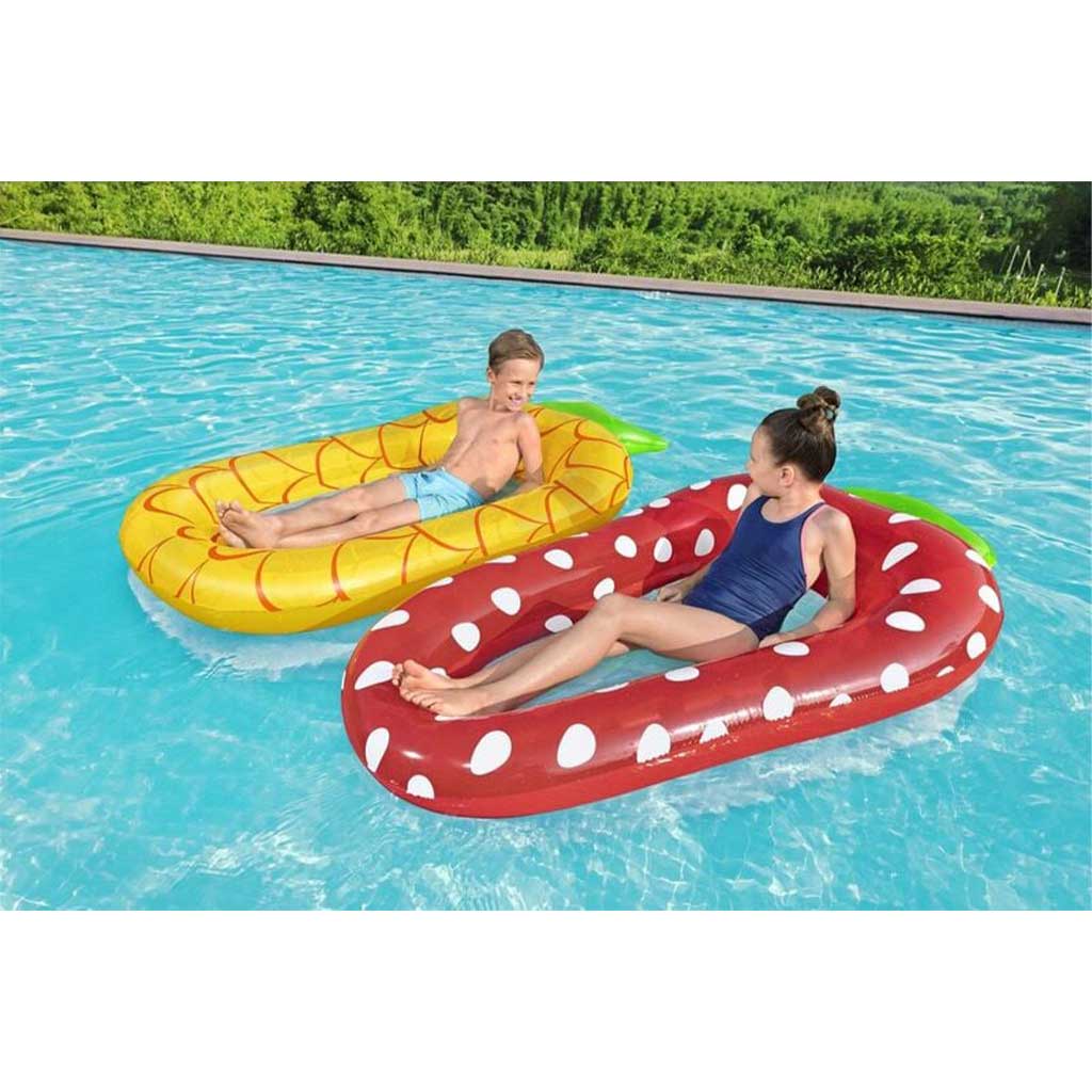 Bestway: Sweet Summer™ Плодова мрежеста гумена постелка 164x88x23cm различни 1бр изображение 2