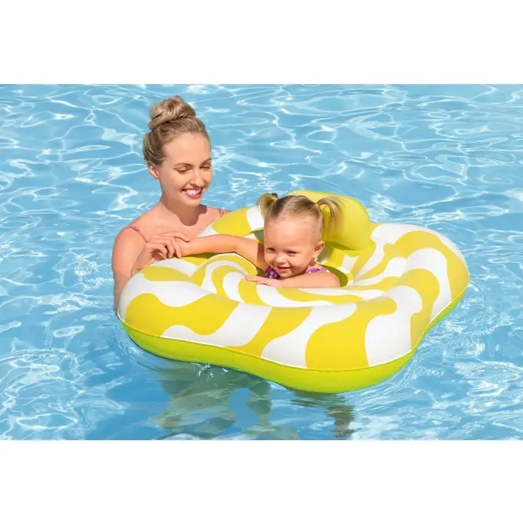 Bestway: Swim Safe две пръстена бебешки надуваеми дюшеци 79 см изображение 2