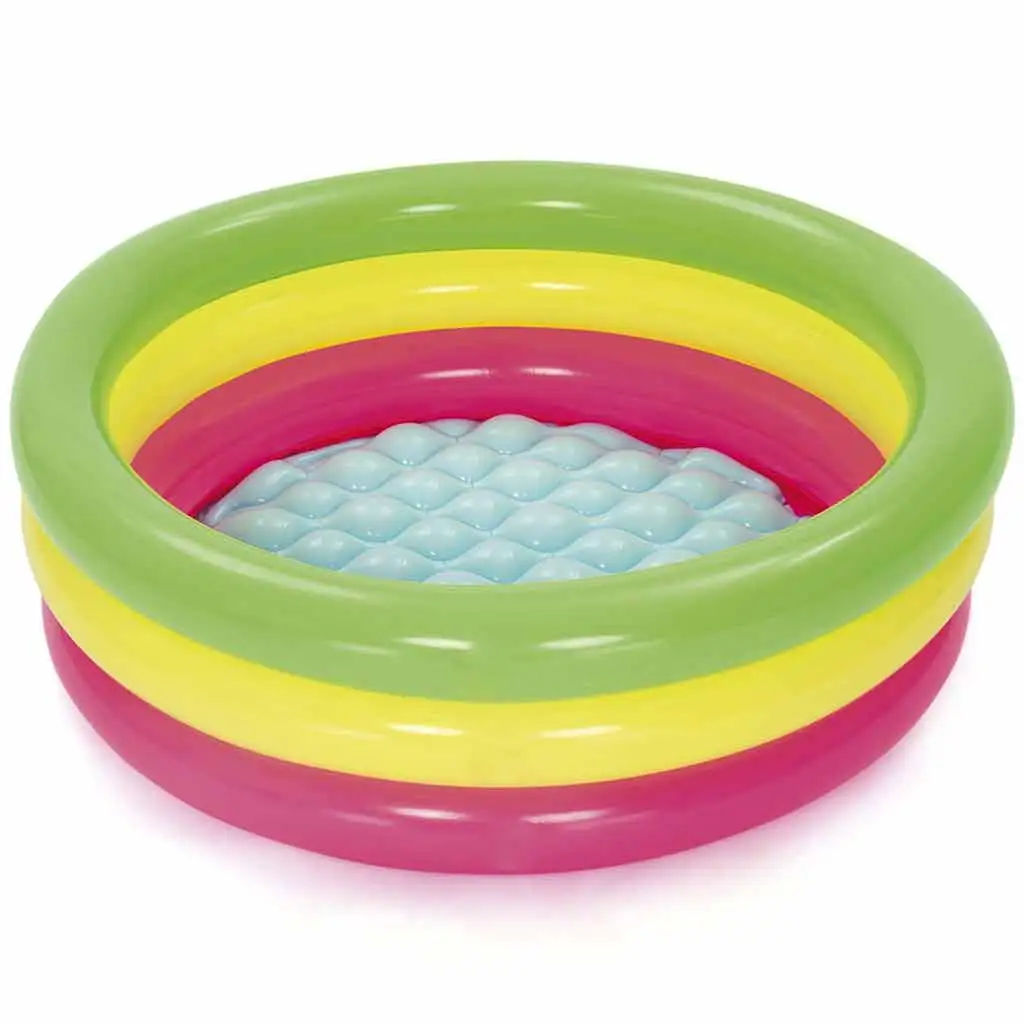 Bestway: Swim Squad™ трикольорен бебешки басейн Ø 70 x 24 см изображение 1