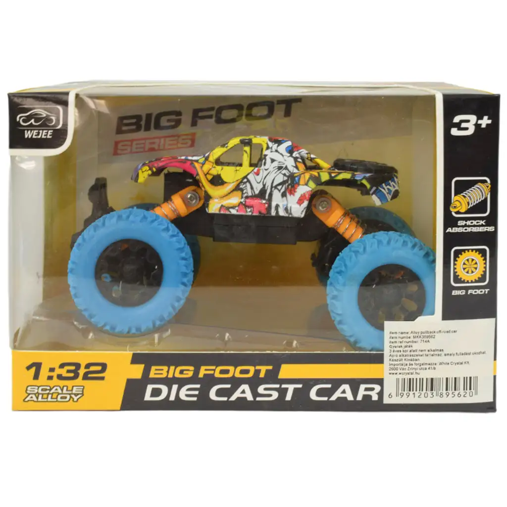 Big Foot Series: Offroad джип в два варианта 13см изображение 11